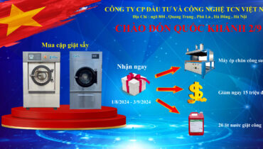 MỞ CỬA HÀNG GIẶT LÀ CẦN ĐẦU TƯ BAO NHIÊU TIỀN ?